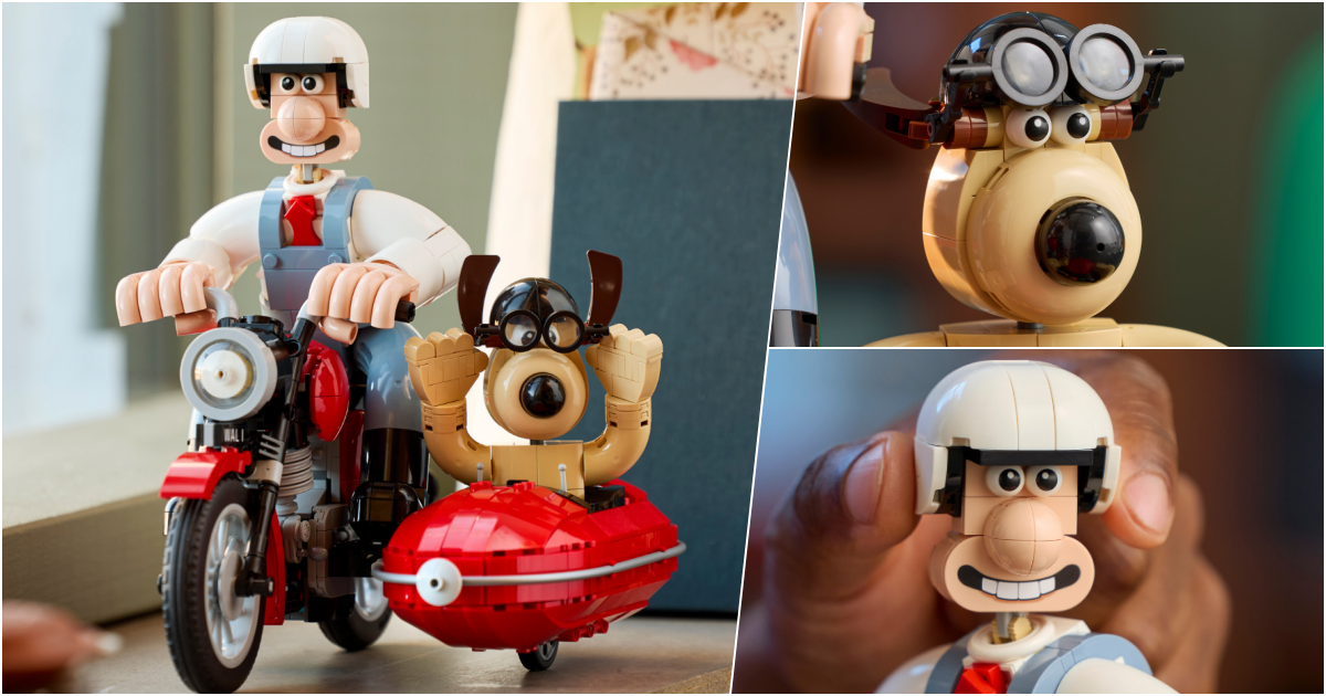 LEGO Ideas 『ウォレスとグルミット』21371 アードマン・アニメーションズ設立50周年記念モデルが登場！