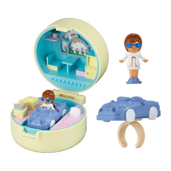 GASHAPON「Polly Pocket ミニチュアコレクション」登場！レトロな