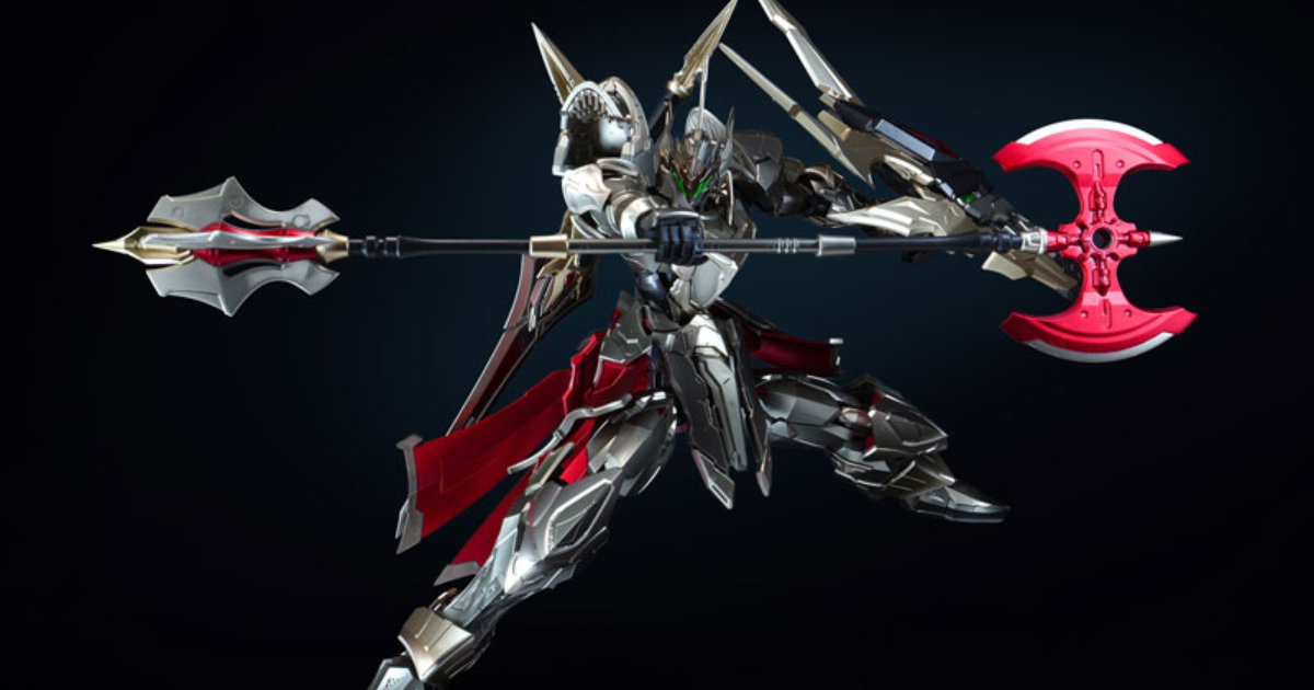 HOT-GENERAL《猛將傳》「MJZ03 無頭騎士 Durahan」重鎚、南瓜頭與多套武裝自由換裝！
