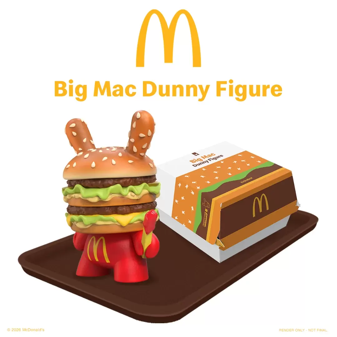 NECA マクドナルド『グリマス』ヘッドノッカー 発売！お馴染みの紫の