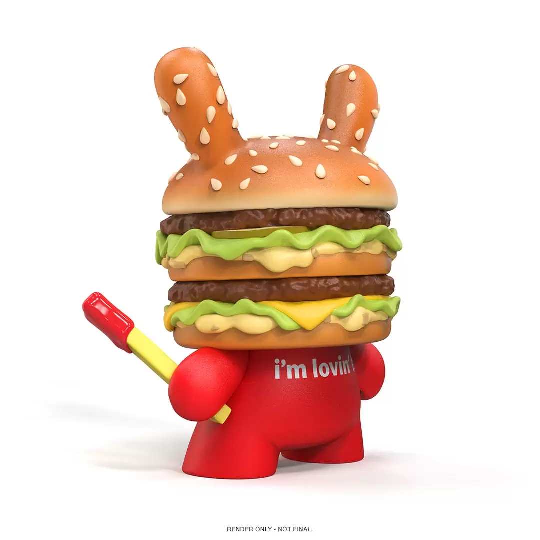 NECA×マクドナルド『ハンバーグラー』のヘッドノッカーが登場！山盛り