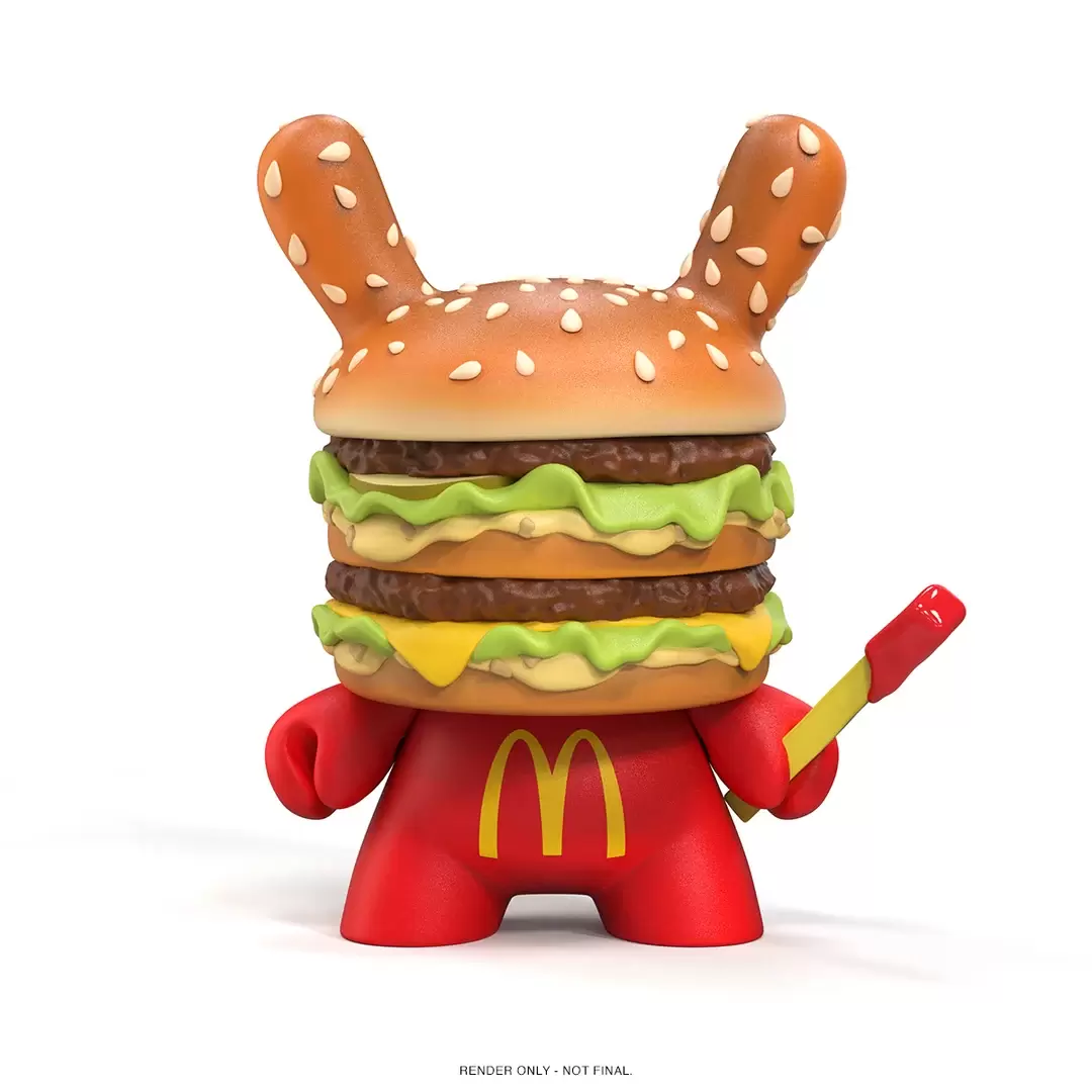 NECA×マクドナルド『ハンバーグラー』のヘッドノッカーが登場！山盛り