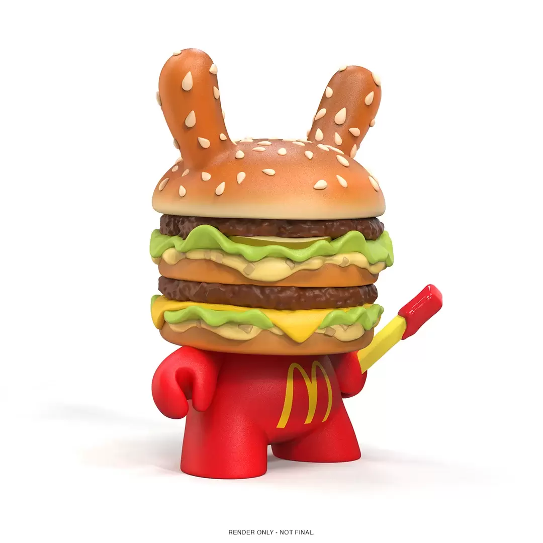 NECA×マクドナルド『ハンバーグラー』のヘッドノッカーが登場！山盛り