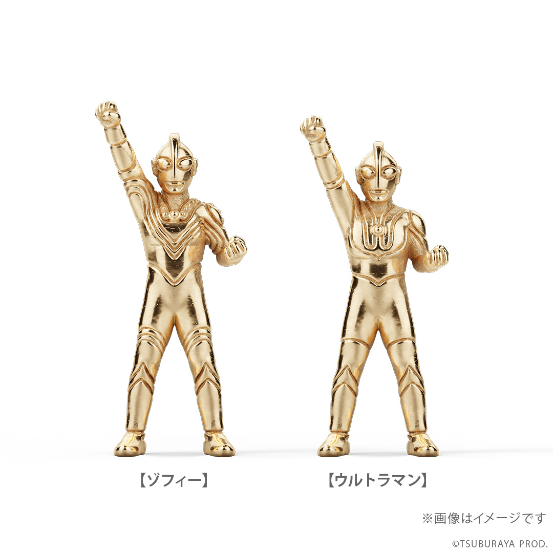 【金ぴか】1/6 フィギュアとルーズパーツ 約22リットル分 U-TREASURE「純金ベビースターラーメン」K24純金の一本麺がカード型