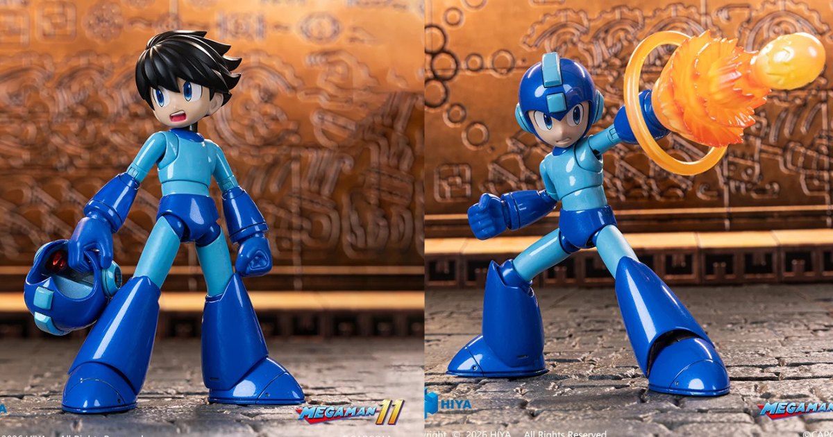 ロックマン5 アクションフィギュア 11体セット HIYA Toys「EXQUISITE BASIC ロックマン」アクションフィギュアが登場