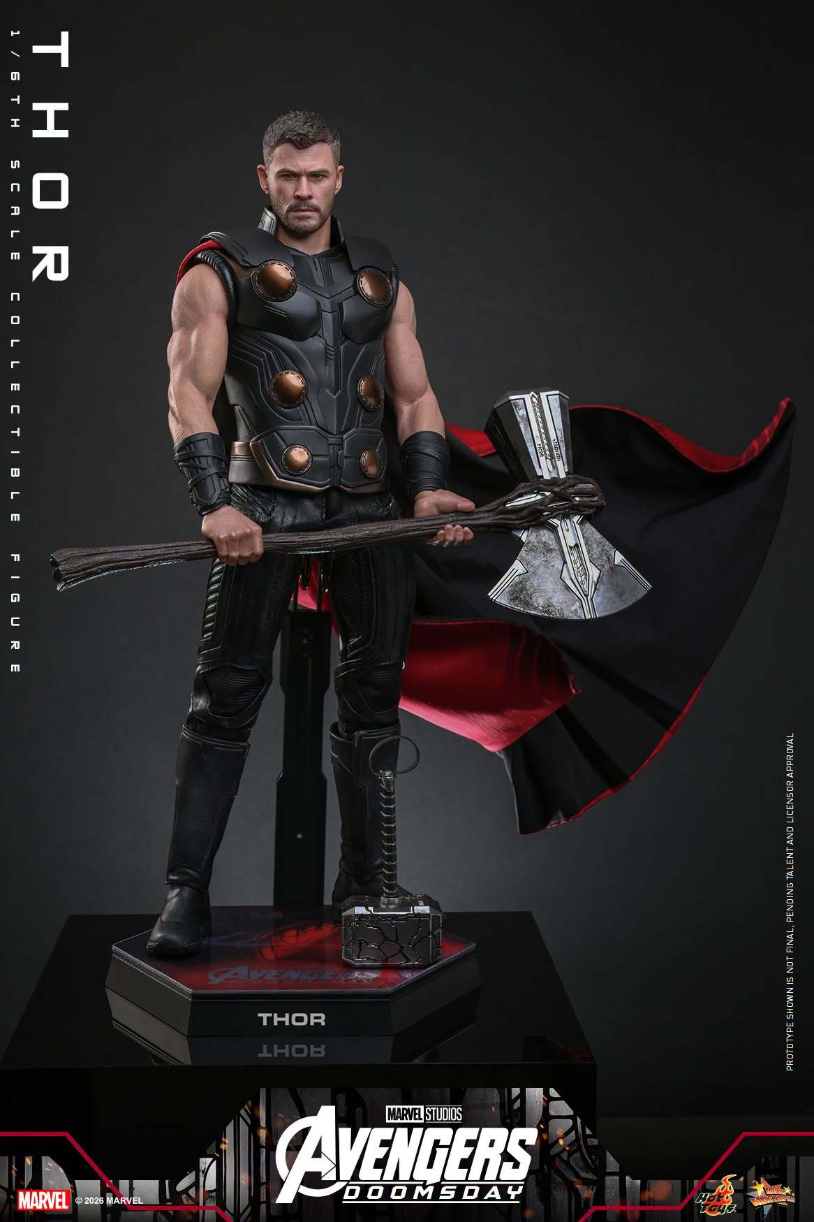 Hot Toys『アベンジャーズ／ドゥームズデイ』より「ソー」1/6スケール