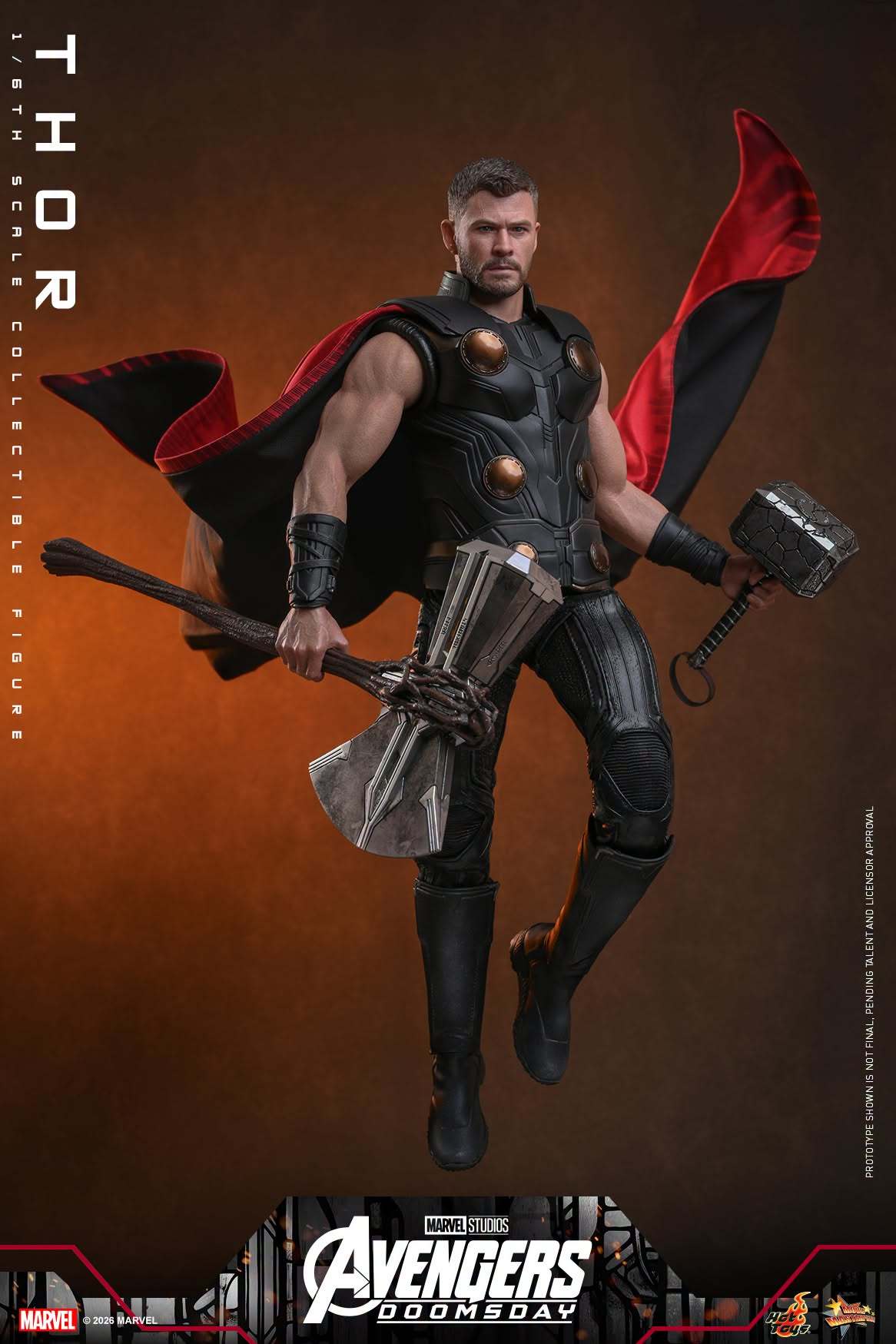 Hot Toys『アベンジャーズ／ドゥームズデイ』より「ソー」1/6スケール