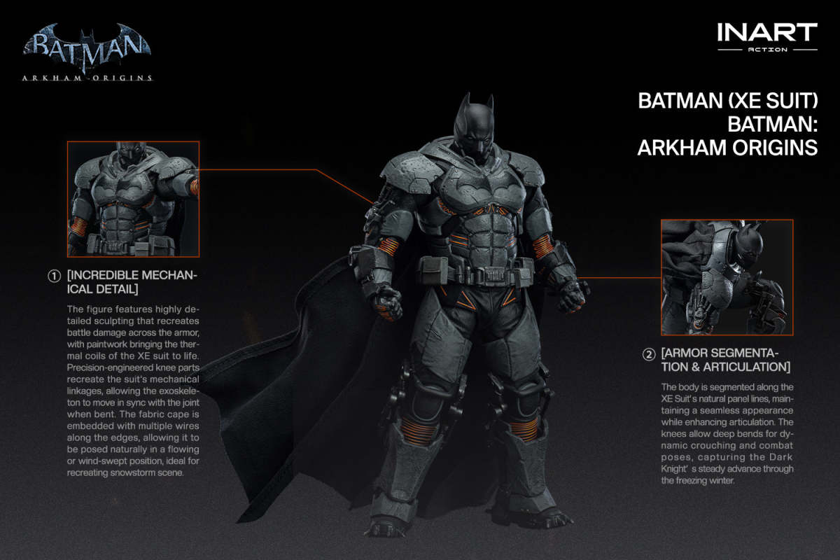 INART『バットマン：アーカム・ビギンズ』より「バットマン XEスーツ