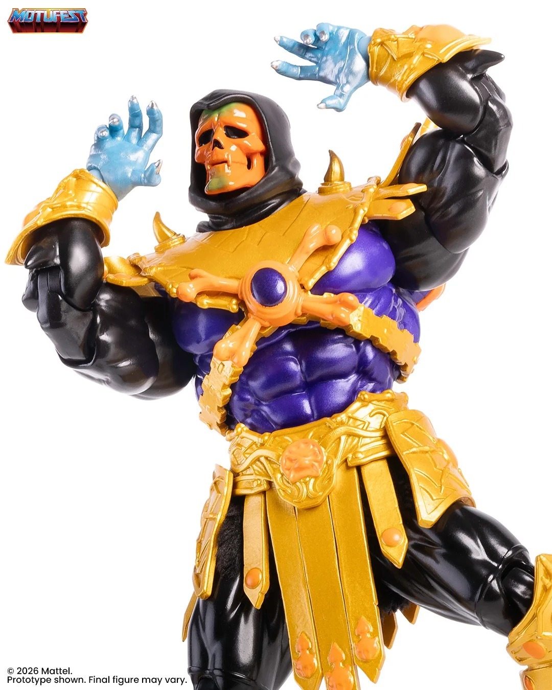 MONDO「MOTU200X - ヒーマン」1/12スケールアクションフィギュア 細部