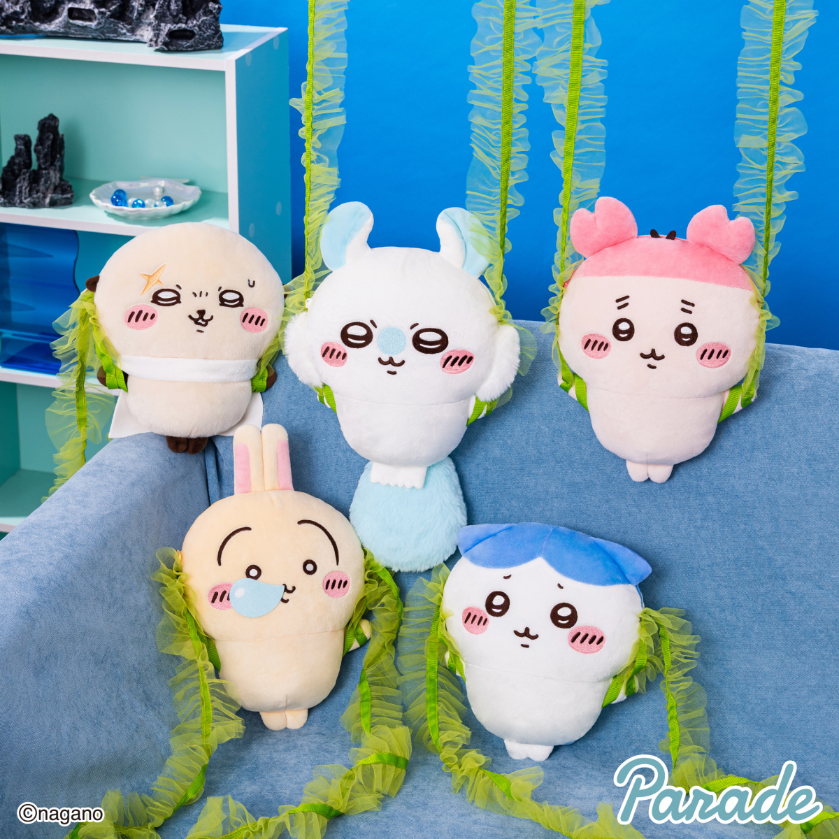 BANDAI『ちいかわ』おしゃべりギミック満載！「ちいかわ 睡衣組