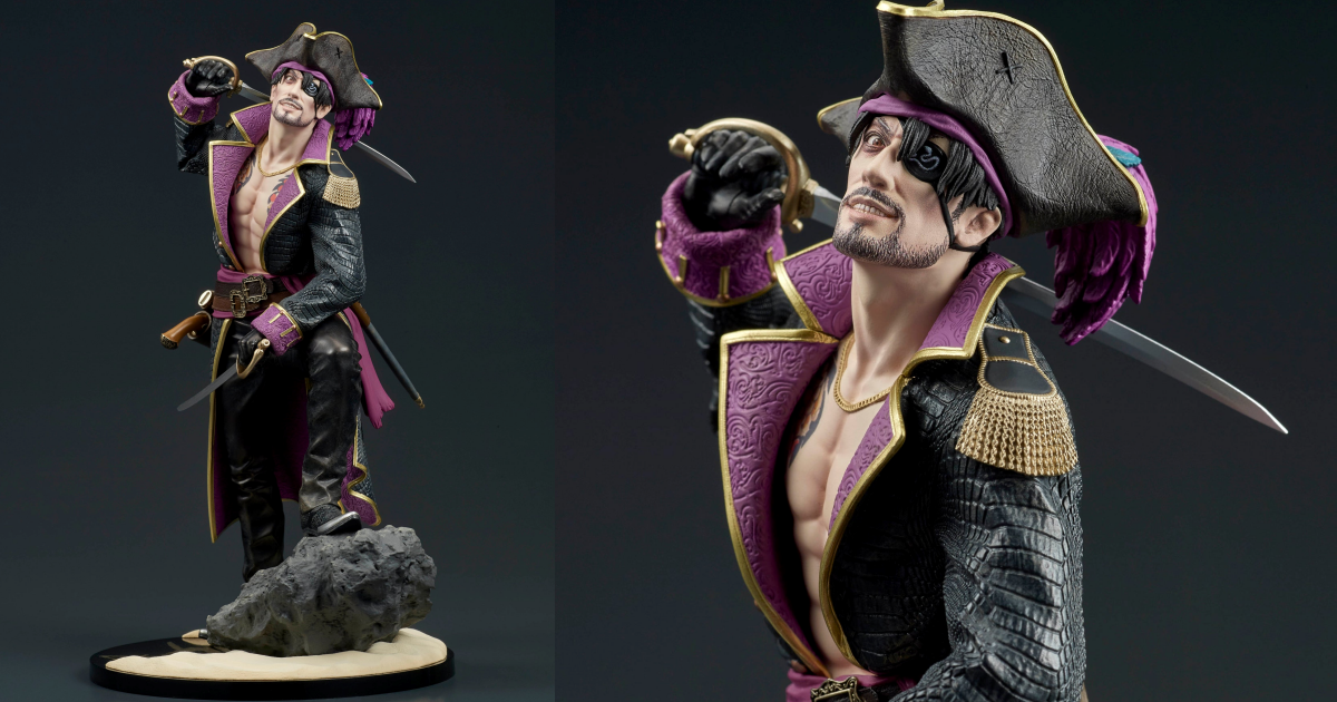 M.I.C.『DIGSTA 龍が如く8外伝 Pirates in Hawaii キャプテン真島』PVC完成品 堂々登場！