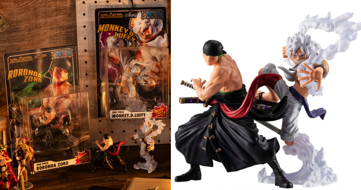 Megahouse「WALLSTAR ONE PIECE 蒙其·D·魯夫 五檔／羅羅亞·索隆」全新吊卡模型系列霸氣公開！