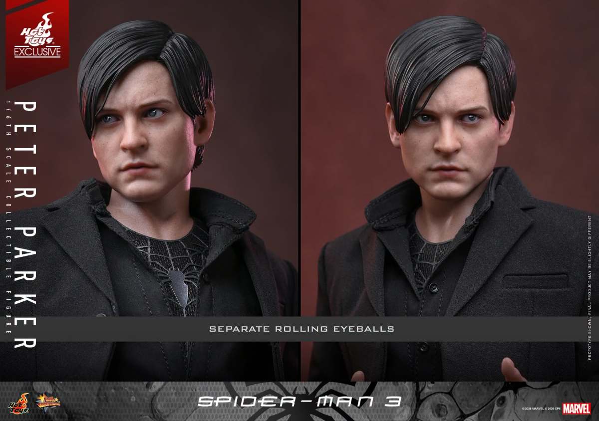 Hot Toys限定！『スパイダーマン3』「ピーター・パーカー」1/6スケール