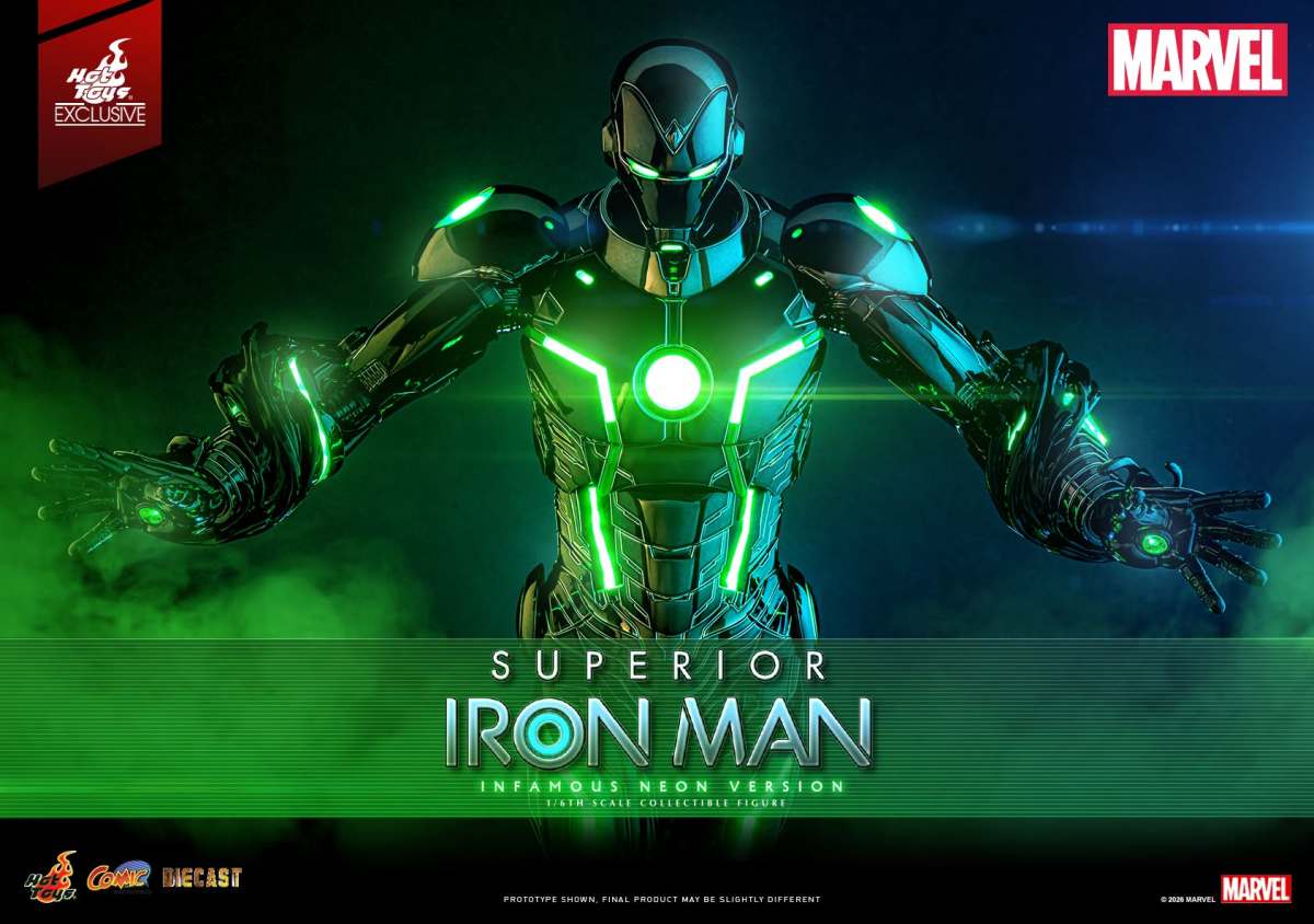 Hot Toys限定『マーベル・コミックス』スペリアー・アイアンマン