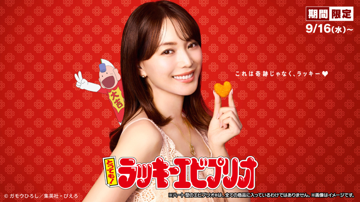 マクドナルド新CMに「エビちゃん」蛯原友里が降臨！ まさかの
