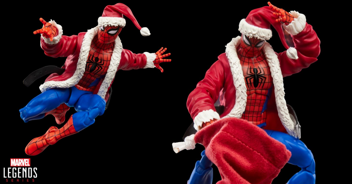 ハズブロ「マーベルレジェンド スパイダーマン（マーベル ホリデー スペシャル）」6インチ アクションフィギュアが登場！クリスマス仕様のスパイダーマンがホリデーシーズンを盛り上げる！