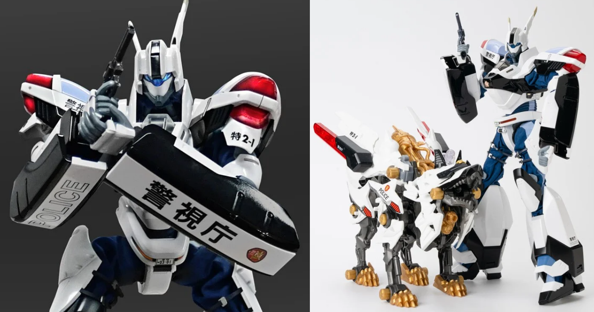 GENCO × MOSHOWTOYS《洛伊德 × 機動警察》「英格蘭姆MARK-III」合金可動完成品登場！天神英貴監修肩燈可發光