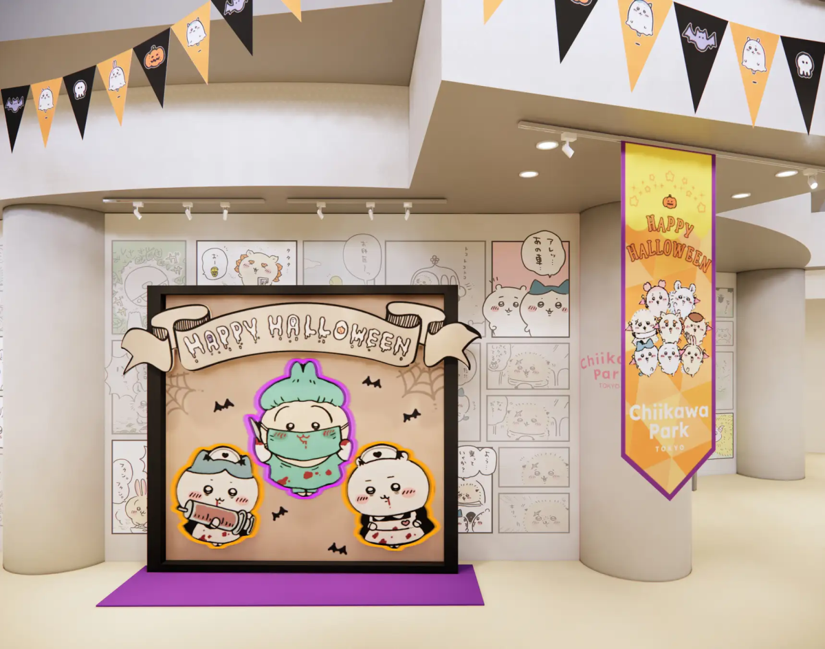世界初！『ちいかわ』の巨大メリーゴーランドが香港に出現！大型展覧会