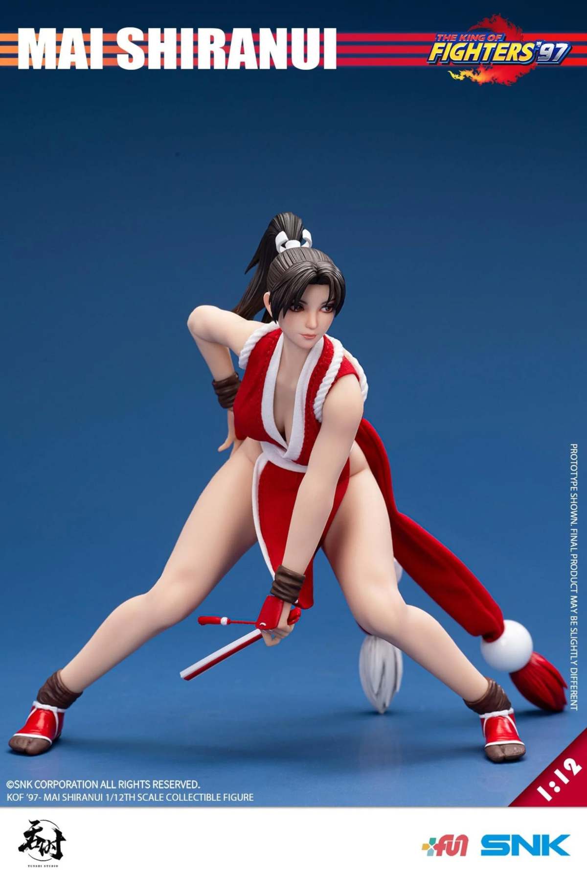吞時工作室より『THE KING OF FIGHTERS '97』不知火舞 1/12スケール