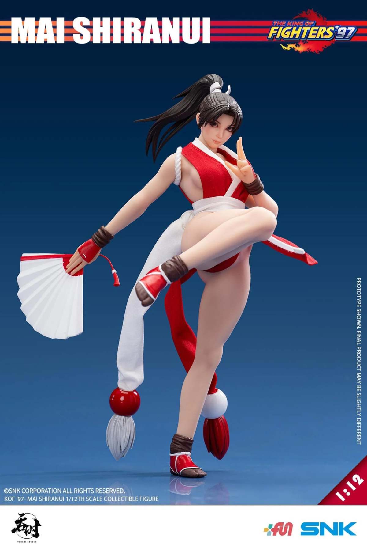 吞時工作室より『THE KING OF FIGHTERS '97』不知火舞 1/12スケール