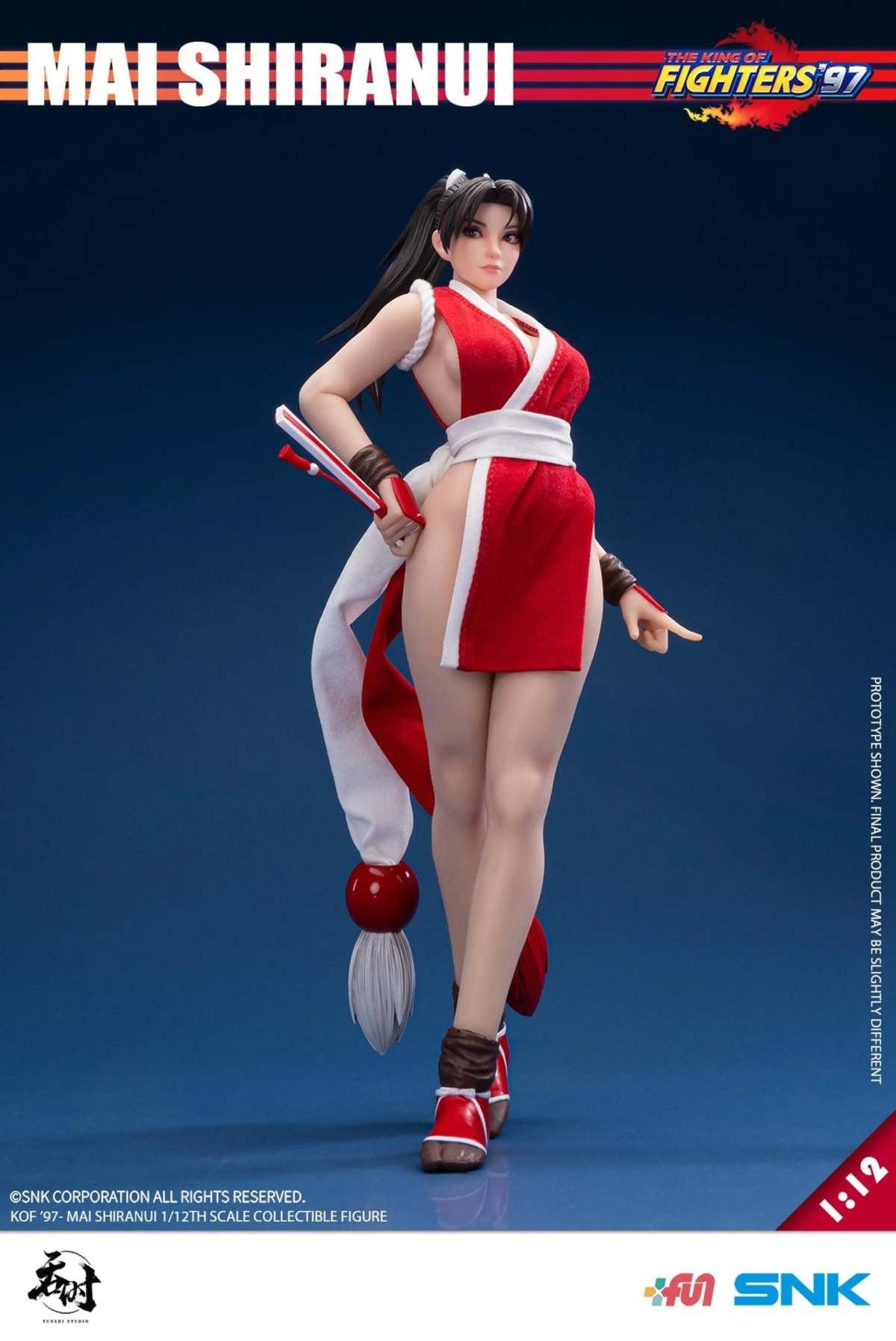 吞時工作室より『THE KING OF FIGHTERS '97』不知火舞 1/12スケール