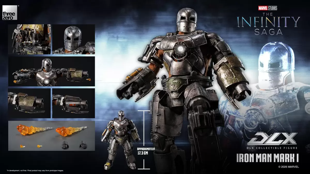threezero DLX『インフィニティ・サーガ』アイアンマン マーク1
