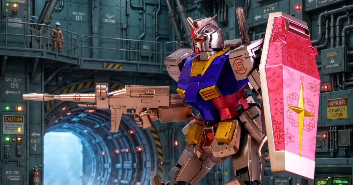 古色古香的茶樓風味 - GFFMC CLOT - RX-78-2 高達 Ver. SILK ROYALE