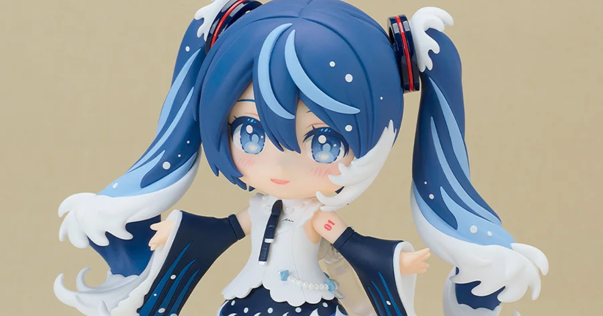 ねんどろいど『初音ミク 葛飾北斎コラボVer. (Rella)』全貌公開！『神奈川沖浪裏』の要素を取り入れたキュートな姿に注目！