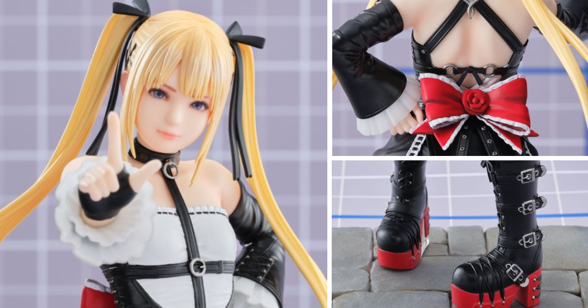 海洋堂『DEAD OR ALIVE 6』マリー・ローズ 1/7スケールフィギュア！メイド服姿とキュートなポーズを立体化！