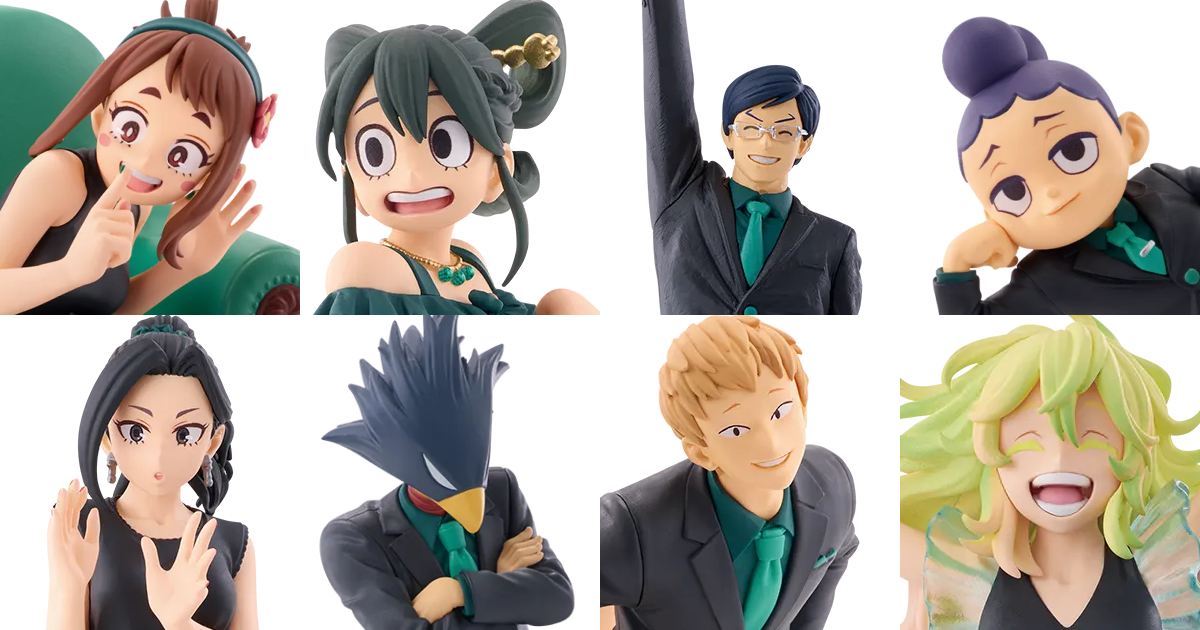 BANPRESTO Unveils Eight New "My Hero Academia" 10th Anniversary Commemorative Figures for April 2027!