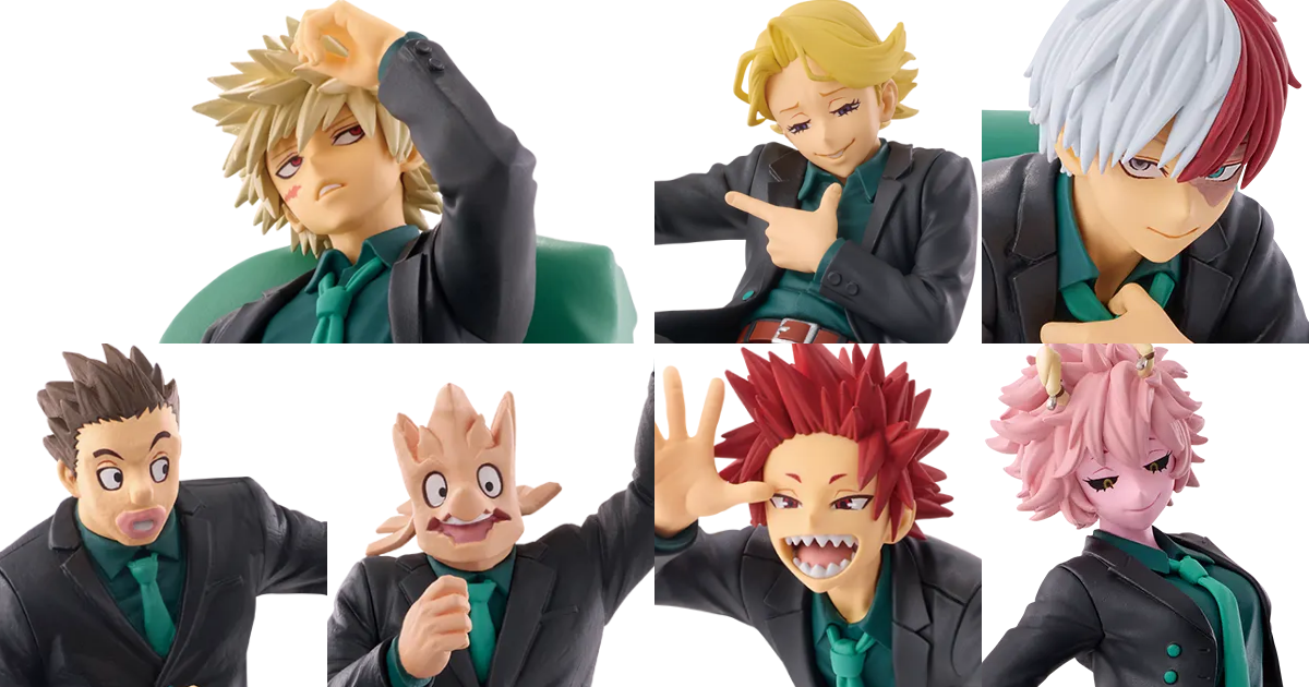 BANPRESTO Unveils May 2027 Releases for "My Hero Academia 10th Anniversary Special Commemorative Figures" — Todoroki and Bakugo Look Super Cool!