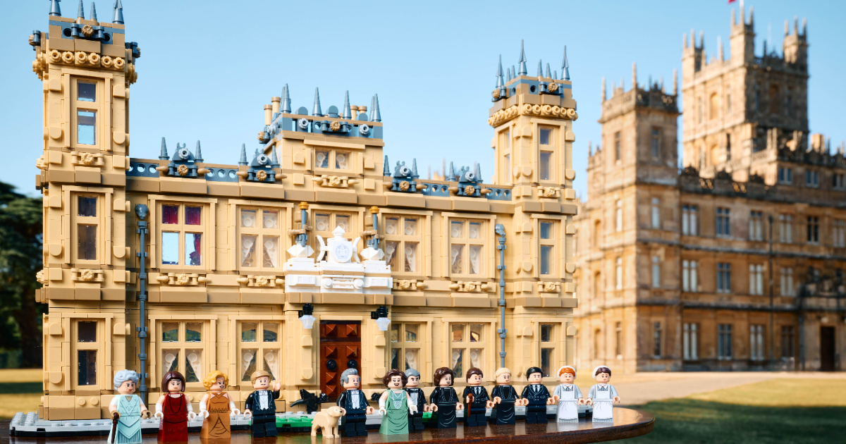 LEGO Ideas 21373「ダウントン・アビー」発表！ハイクレア城の階上と階下を4,711ピース＆13体のミニフィギュアで再現