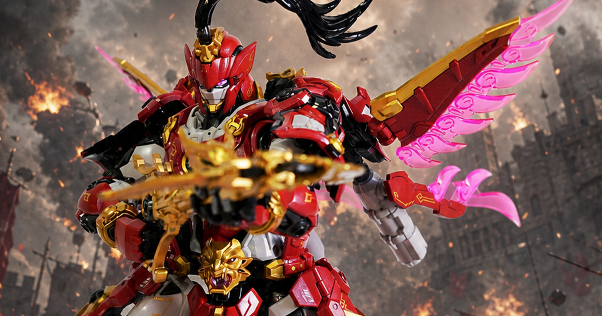 ガンダム感を払拭？ 蔵道模型 1/100 星塵級「巡界使・赤羽」作例
