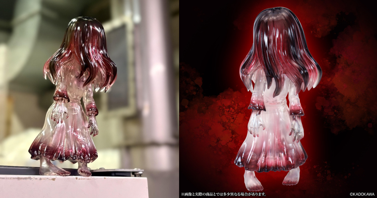 『リング』CCPJAPAN「MSS 貞子 呪血クリア Ver.」が2027年2月発売！血と呪いを深紅のクリアソフビで表現