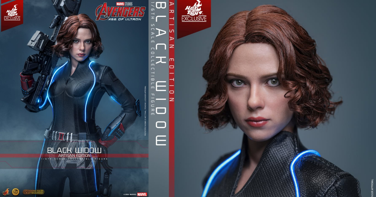 Hot Toys限定『アベンジャーズ／エイジ・オブ・ウルトロン』ブラック・ウィドウ（アルチザン版）1/6スケール可動フィギュア