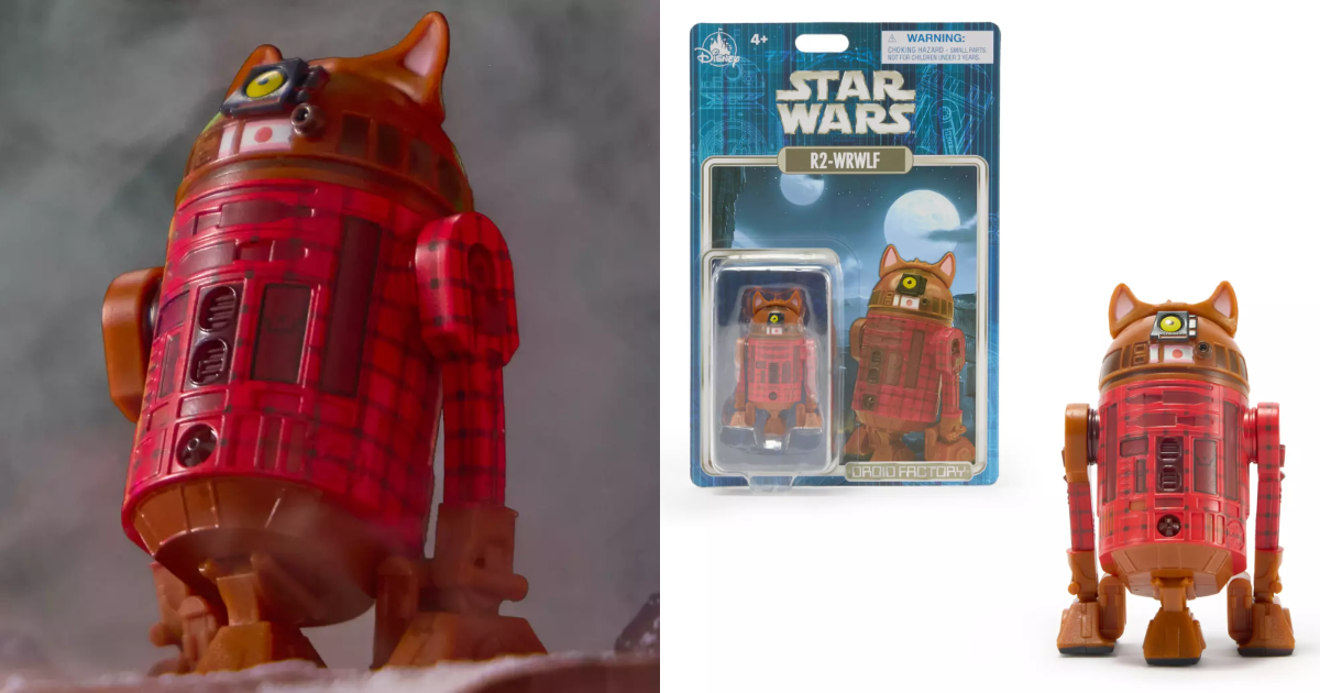 ディズニーストア『スター・ウォーズ』R2-WRWLF Droid Factory Figure登場！満月に吠える尖った耳のドロイド