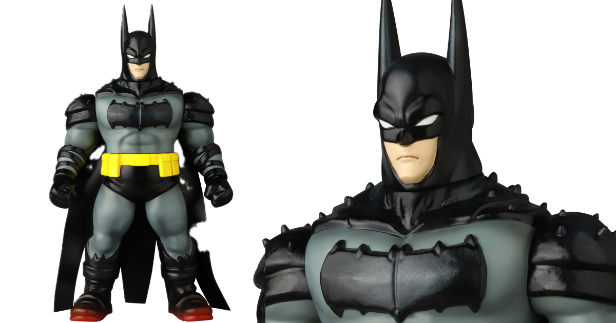 MEDICOM TOY SUPER MANGA POWERS Absolute Batman Soft Vinyl Figure Recreates the Dark Knight’s Massive Build