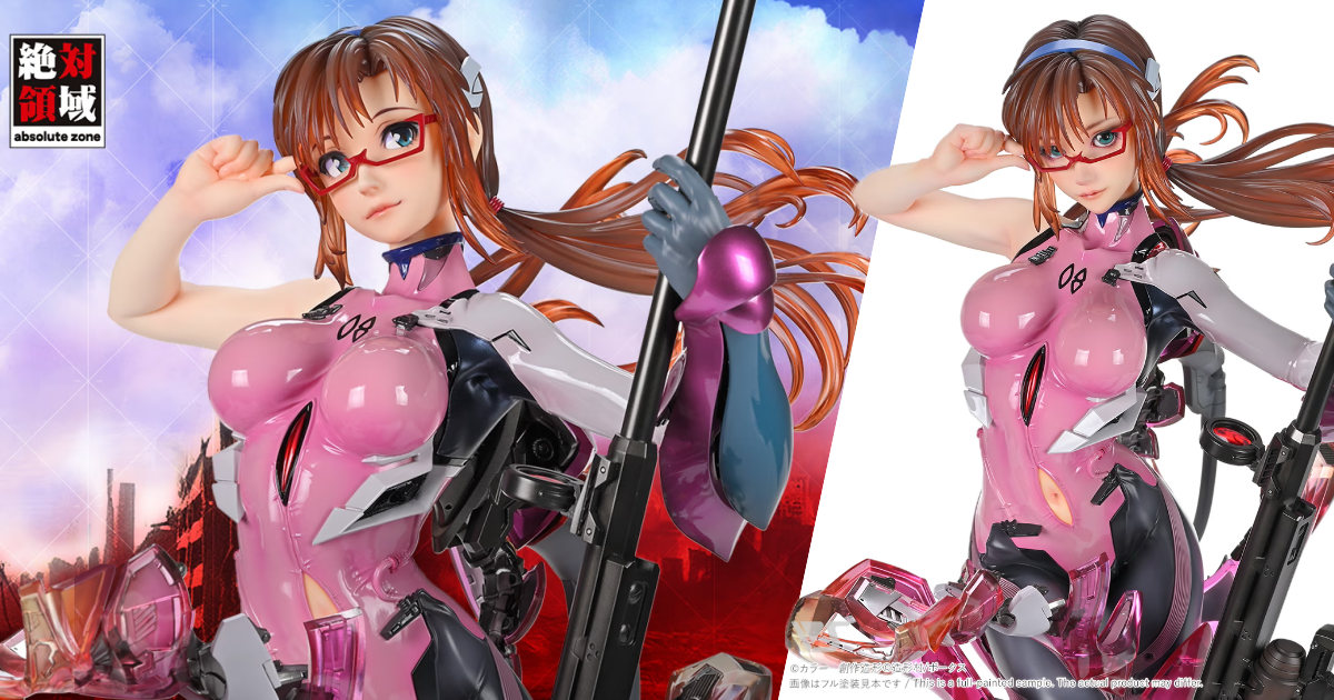 VOLKS Absolute Zone Evangelion Mari Makinami Illustrious 1/4 Scale Resin Kit