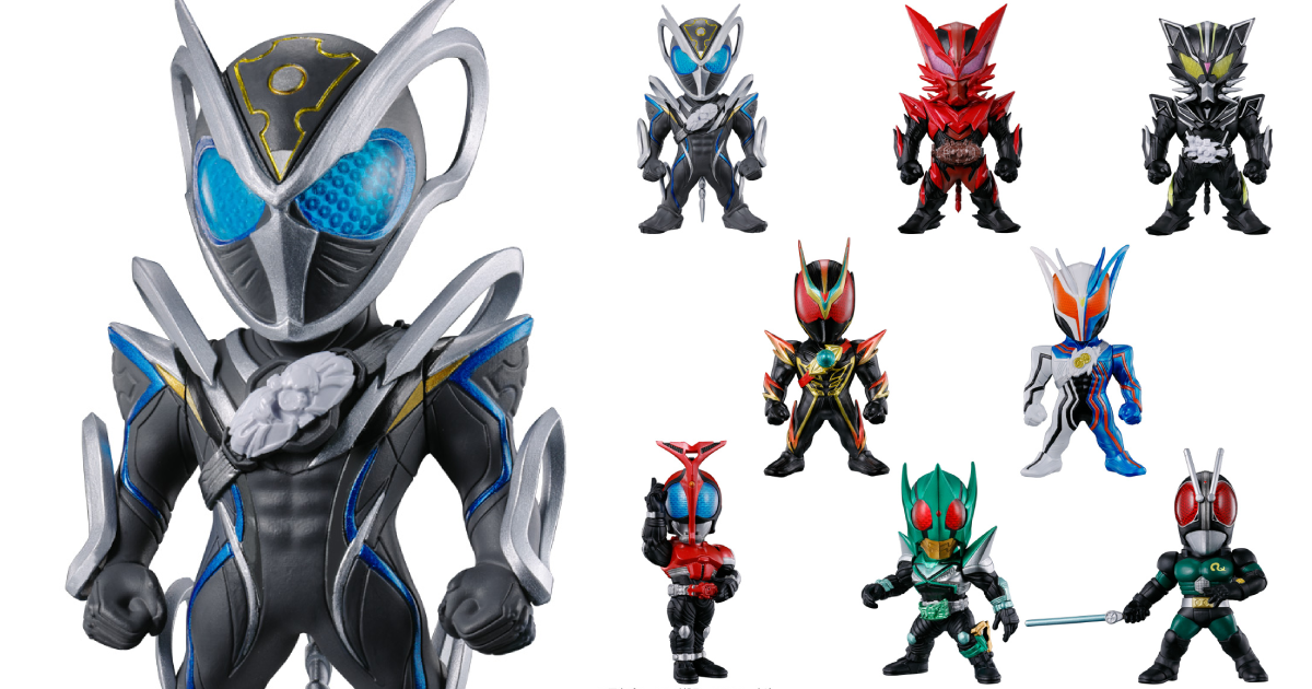 CONVERGE KAMEN RIDER 31 Candy Toys Add Kamen Rider MY-TH and ZEZTZ EXDREAM