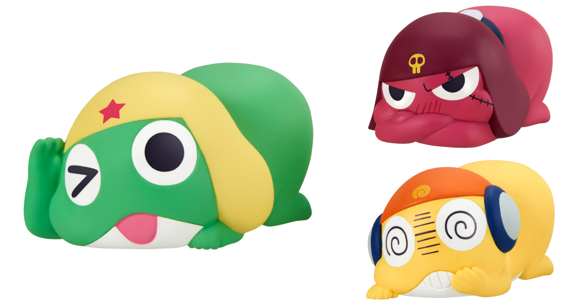 バンダイ食玩「もっちりころりんmeets ケロロ軍曹☆」2027年3月発売！もちもちのおしりがキュート