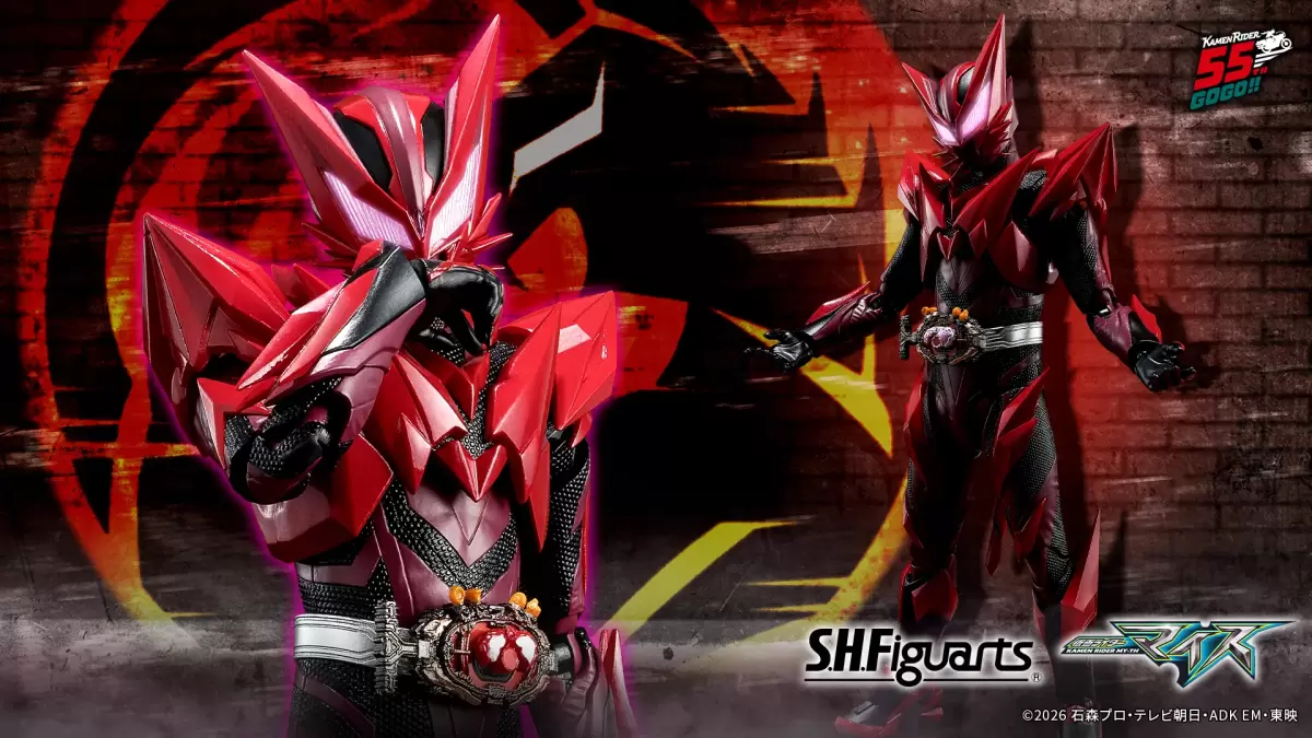 S.H.Figuarts 仮面ライダーマオウ、マオウドライバーや赤い猫型アーマーを精密再現！仮面ライダーマイスとの猫と鼠の対決も