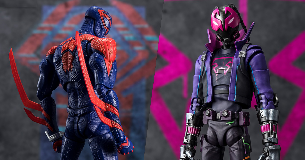 S.H.Figuarts『スパイダーマン：アクロス・ザ・スパイダーバース』スパイダーマン 2099／マイルス・G・モラレスが新カラーで再登場！商品画像公開
