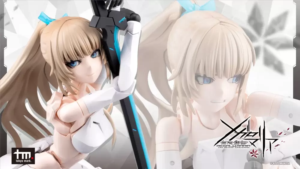 無限邂逅 Megalo maria『模擬人形#1A』追加新規表情零件再登場！
