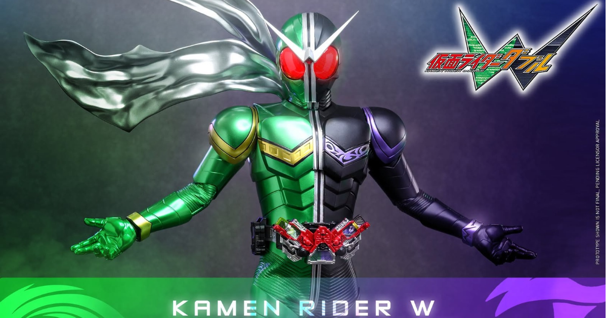 再次吹起吧 屬於風都的風！Hot toys「《假面騎士W》 旋風王牌」兩人一體的假面騎士登場！