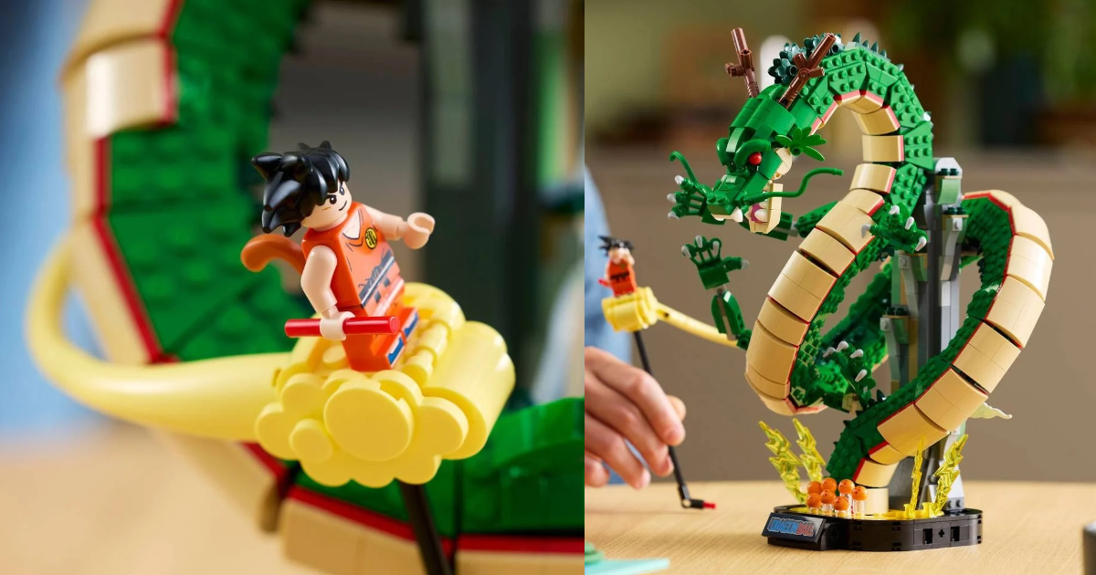 LEGO Icons 11390「ドラゴンボール：神龍＆孫悟空」正式発表！神龍と少年期の孫悟空を迫力満点に再現