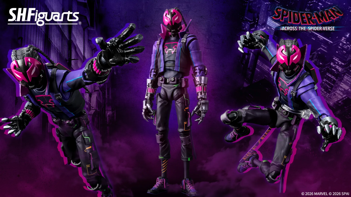 S.H.Figuarts Spider-Man: Across the Spider-Verse Miles G. Morales -42 MILES ON THE PROWLER’S PATH- Emerges From the Shadows