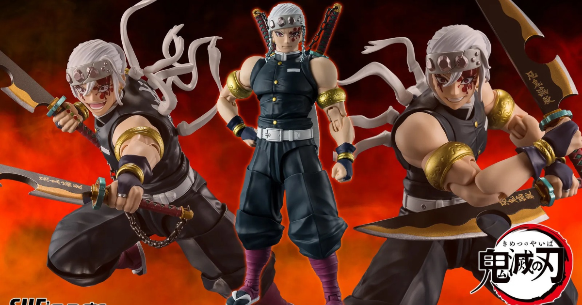 S.H.Figuarts『鬼滅の刃』宇髄天元が2027年4月発売！音柱のド派手な戦闘ポーズを再現