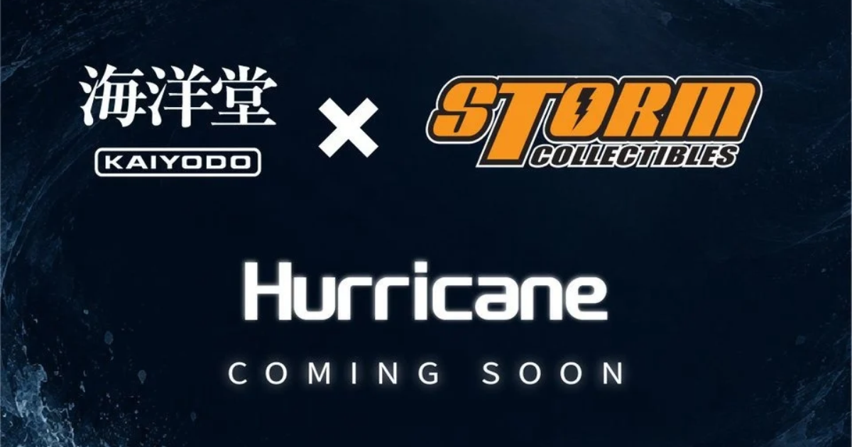 海洋堂×STORM COLLECTIBLES、模型界を席巻するコラボ企画「Hurricane」始動！