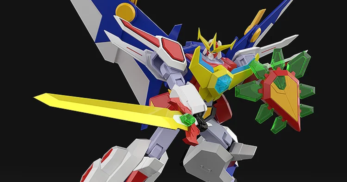 MODEROID 『熱血最強 戈修羅』全貌公開  再現翼龍、劍龍、雷龍三機「熱血合體」機構！