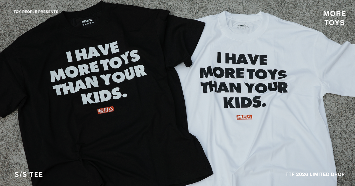 Toy People “MORE TOYS” T-Shirts and Reusable Bags Launch Exclusively at TTF 2026!